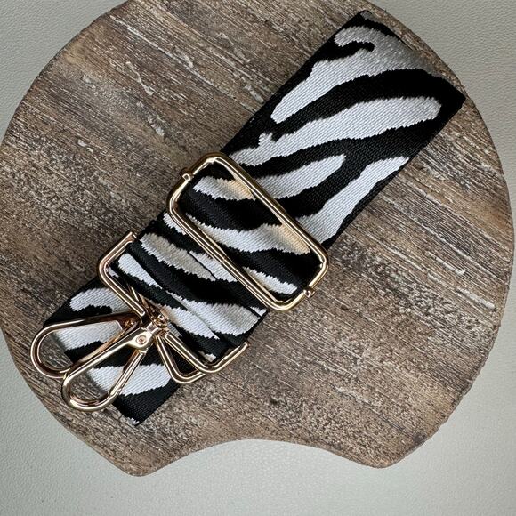 Wide Animal Print Purse Strap Adjustable Crossbody Guitar Strap NEW FAST SHIP - Picture 1 of 4